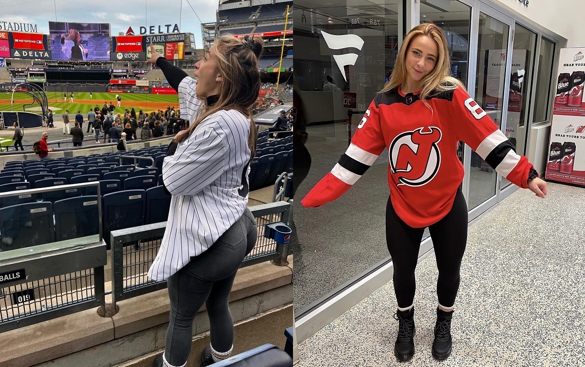 Danielle Cooper's Viral NHL Jersey Moment Sparks Online Buzz