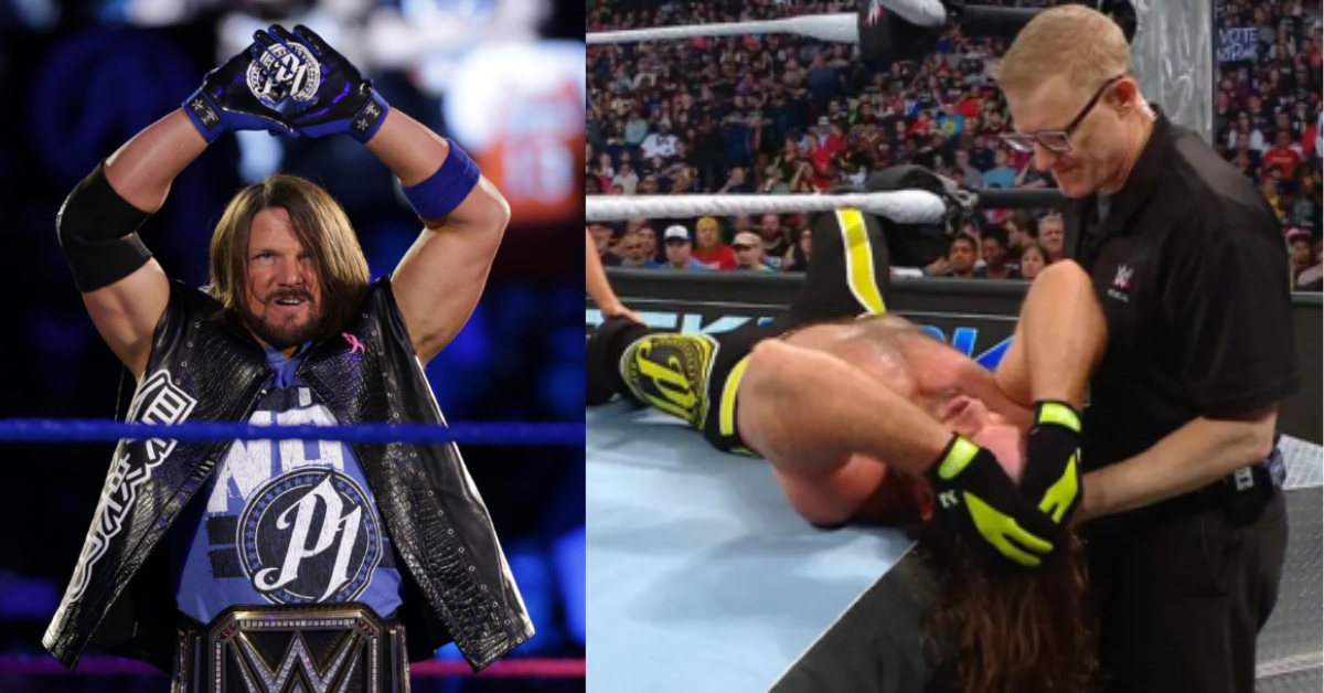 AJ Styles Battles Lisfranc Injury While Engaging Fans Positively