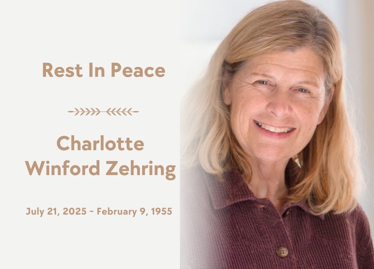 Charlotte Zehring: A Beacon of Grace, Mentorship, and Literary Devotion
