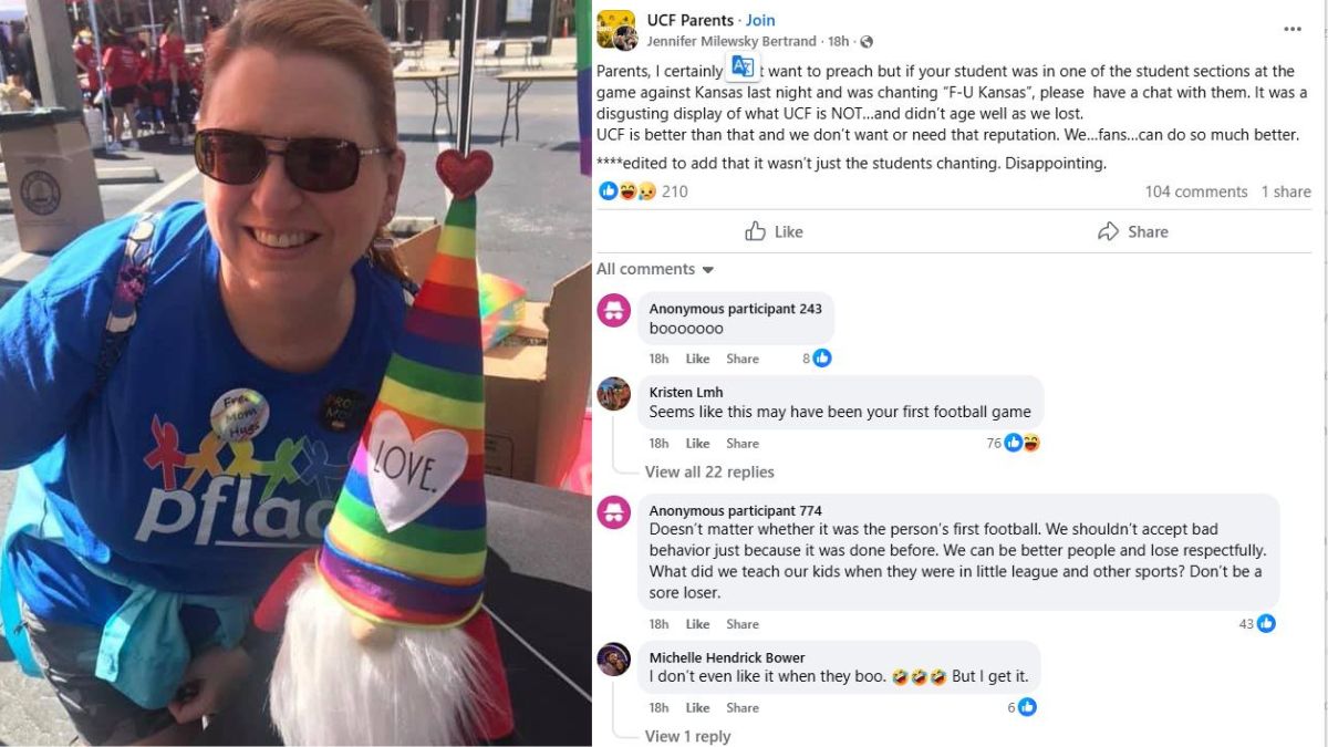 UCF Fan Reaction Sparks Debate Over Sportsmanship During Game